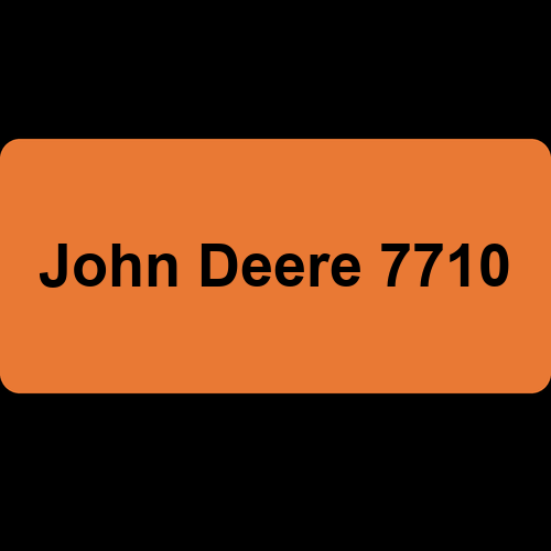 John Deere 7710